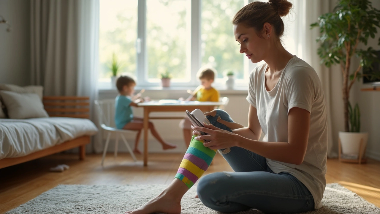 Tejpování: Jak může pomoci vašemu tělu cítit se lépe