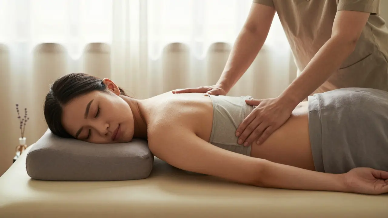 Těhotenská masáž: Jak ulevit bolestem a zvýšit pohodu během těhotenství