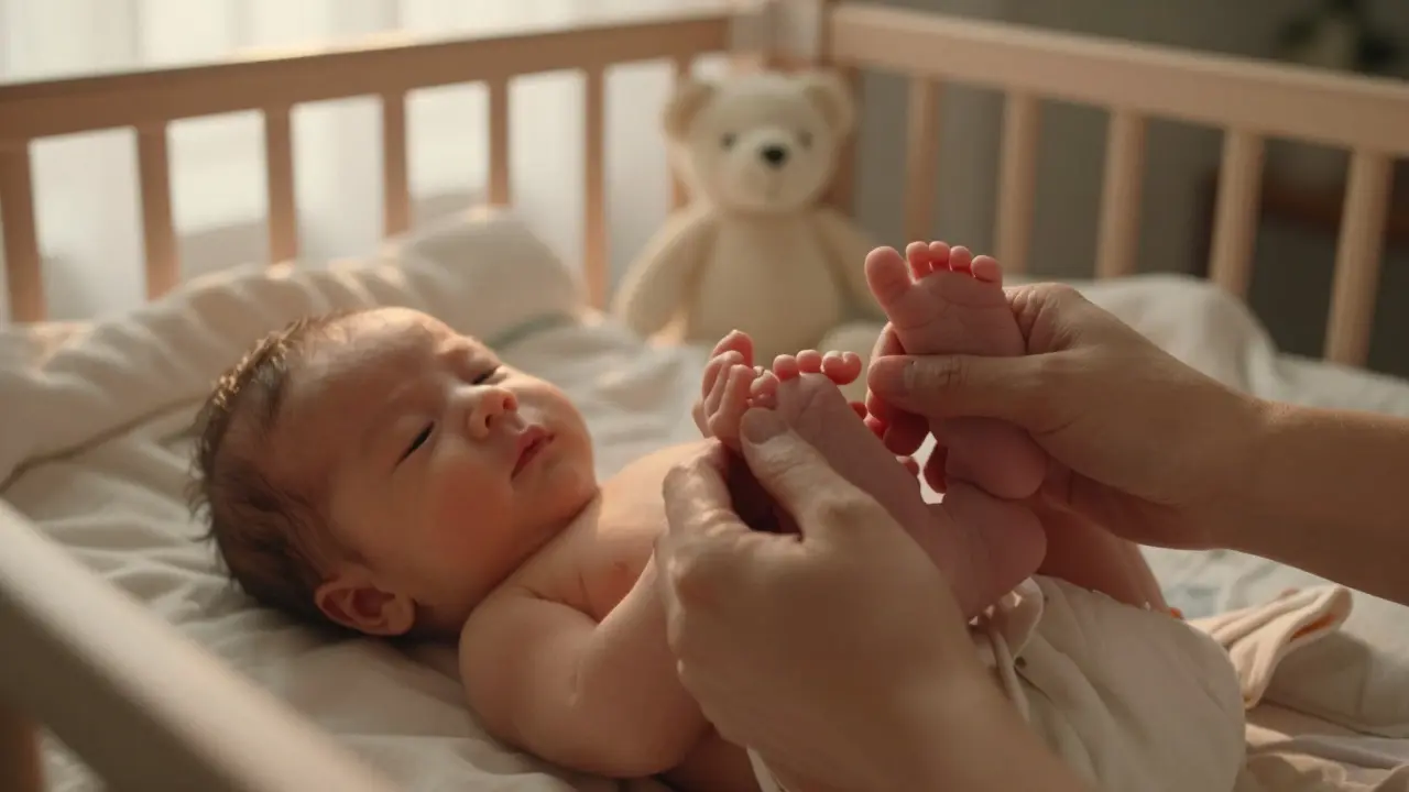 Jak masáž kojenců a batolat může posílit vztah mezi rodičem a dítětem