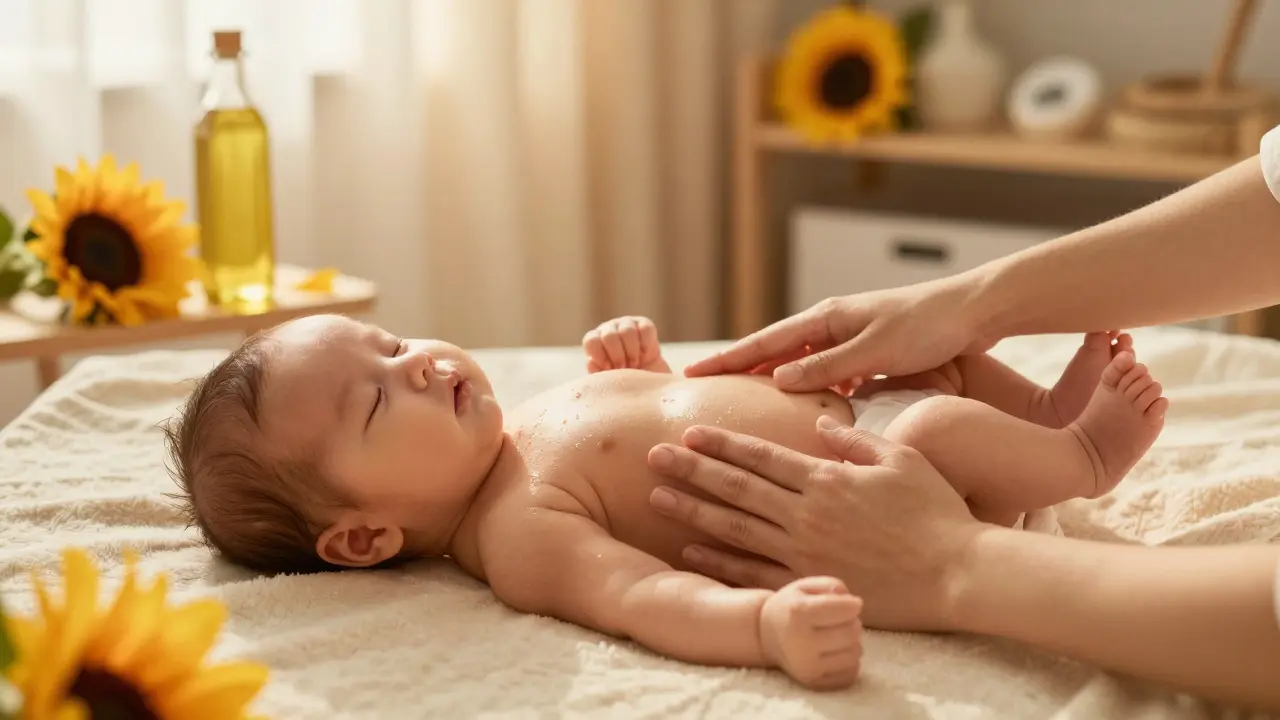 Masáž kojenců a batolat: Jaké oleje použít a jaké vyhnout?