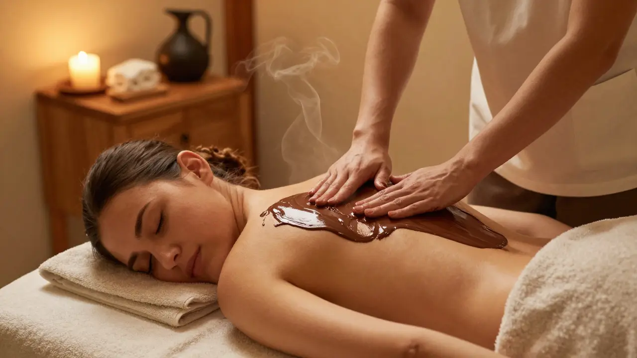 Čokoládová masáž: jak povzbudit pokožku a uvolnit tělo