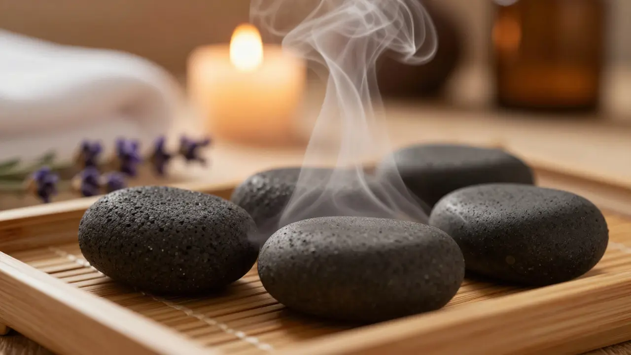 Masáž lávovými kameny: Průvodce pro hlubokou relaxaci a regeneraci