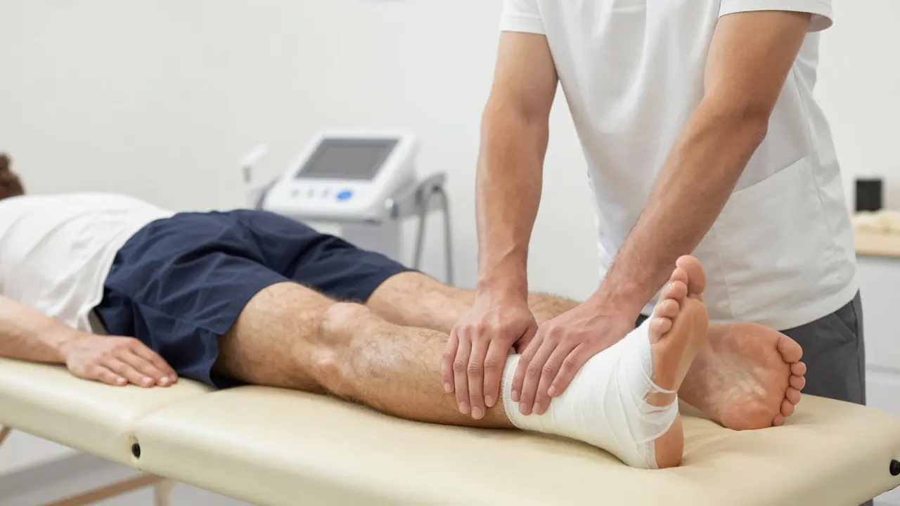 Rehabilitační masáž po sportovním zranění: Jak urychlit hojení a vrátit se k výkonu